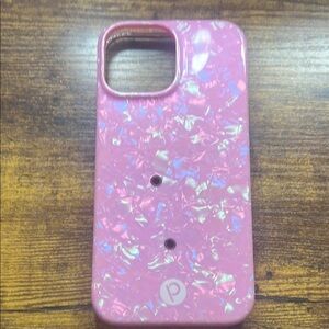 Loopy Case Pink Glittery iPhone Case